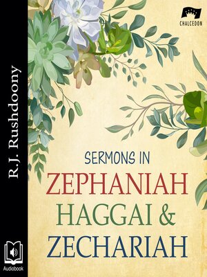 cover image of Sermons in Zephaniah, Haggai, and Zechariah